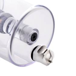 Anal Pump Cylinder with Stimulator Shaft