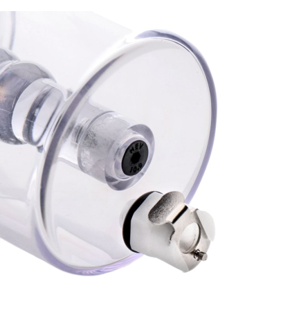 Anal Pump Cylinder with Stimulator Shaft