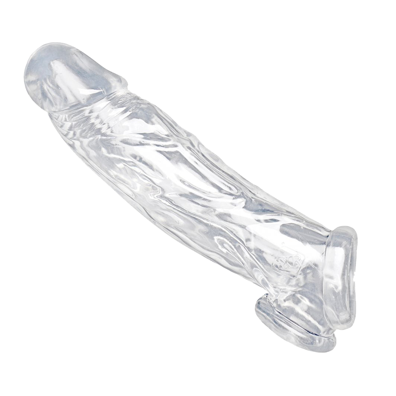 Realistic Clear Penis Enhancer and Ball Stretcher Realistic Clear Penis Enhancer and Ball Stretcher