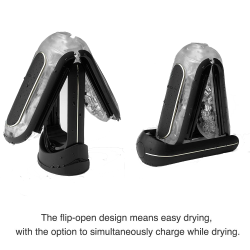 Flip 0-Zero Electronic Vibration Stroker