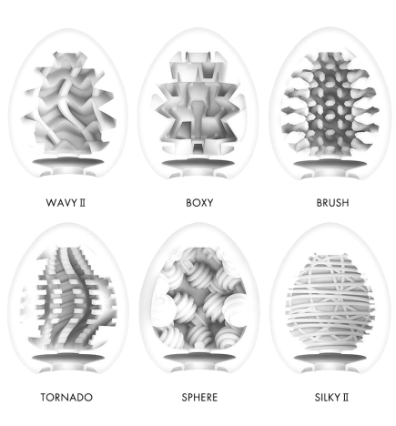Easy Beat Egg New Standard Masturbator Six Pack