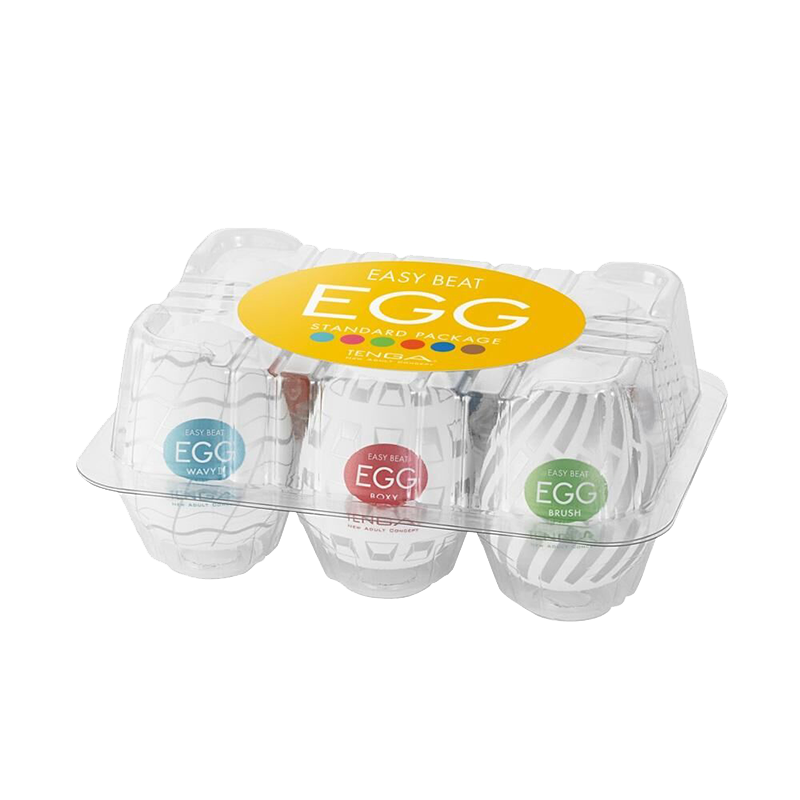 Easy Beat Egg New Standard Masturbator Six Pack Easy Beat Egg New Standard Masturbator Six Pack