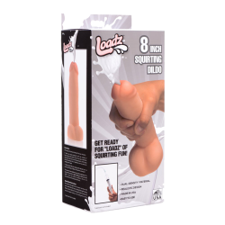 Realistic Dual Density 8 Inch Squirting Dildo