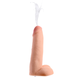 Realistic Dual Density 8 Inch Squirting Dildo