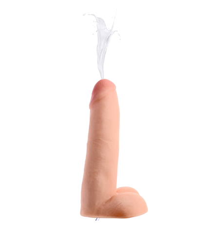 Realistic Dual Density 8 Inch Squirting Dildo