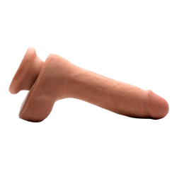 Ultra Real 7 Inch Dual Layer Suction Cup Dildo