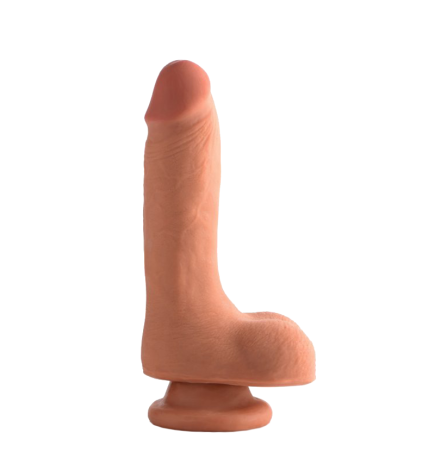 Ultra Real 7 Inch Dual Layer Suction Cup Dildo