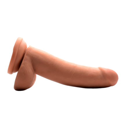 Ultra Real 8 Inch Dual Layer Suction Cup Dildo