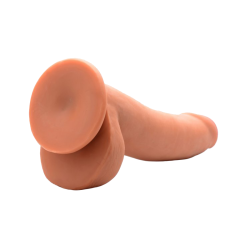 Ultra Real 8 Inch Dual Layer Suction Cup Dildo