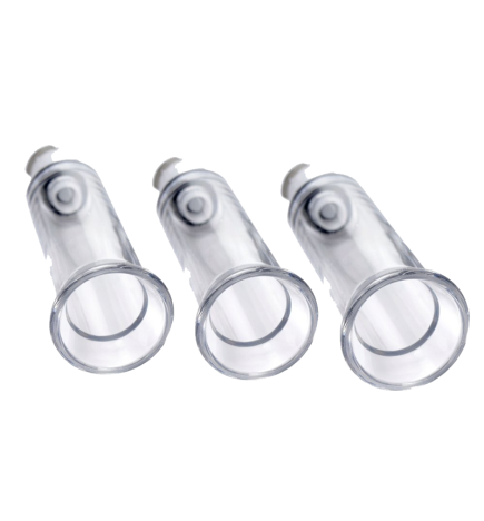 Clit and Nipple Cylinders (Set of 3)