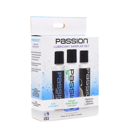 Passion Lubricant 3 Piece Sampler Set
