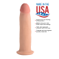 9 Inch Ultra Real Dual Layer Suction Cup Dildo without Balls