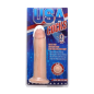 9 Inch Ultra Real Dual Layer Suction Cup Dildo without Balls
