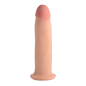9 Inch Ultra Real Dual Layer Suction Cup Dildo without Balls