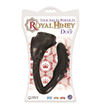 The Duke Cock and Ball Ring with Anal Plug