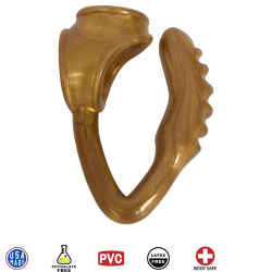 The Duke Cock and Ball Ring with Anal Plug