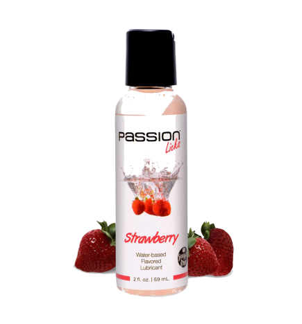 Strawberry Flavored Lubricant - 2 oz.