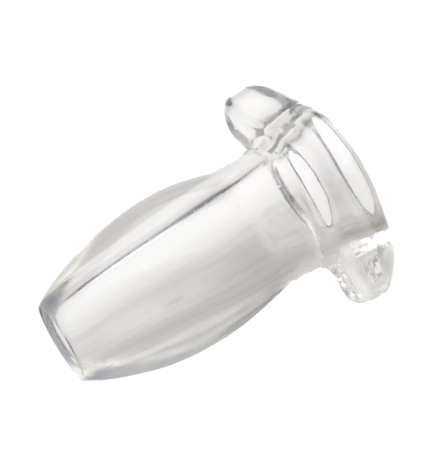 PeepHole Clear Hollow Anal Plug