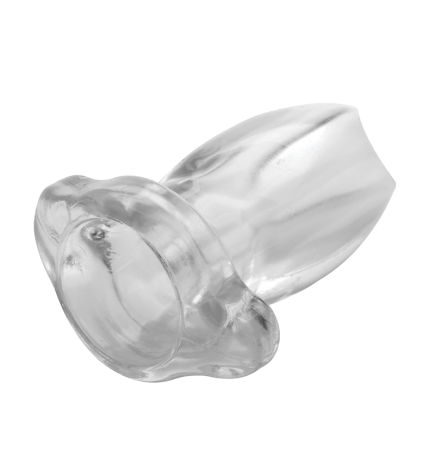 PeepHole Clear Hollow Anal Plug