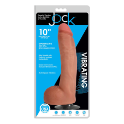 JOCK 10 Inch Vibrating Dong with Balls