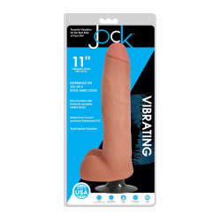 JOCK 11 Inch Vibrating Dong with Balls