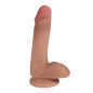 Easy Riders 6 Inch Dual Density Dildo With Balls