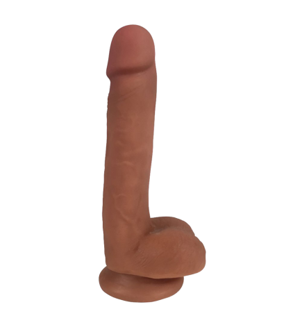 Easy Riders 7 Inch Dual Density Dildo With Balls