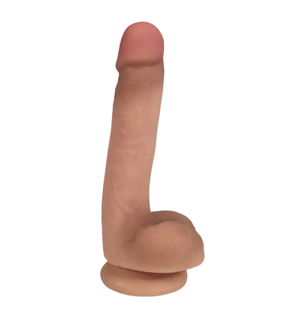 Easy Riders 7 Inch Dual Density Dildo With Balls