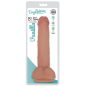 Easy Riders 8 Inch Dual Density Dildo With Balls