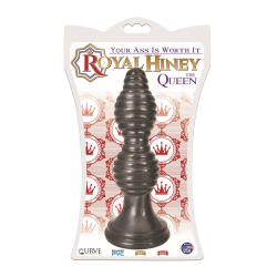 The Queen Ribbed Anal Plug