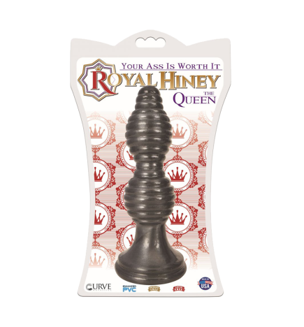 The Queen Ribbed Anal Plug