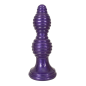 The Queen Ribbed Anal Plug