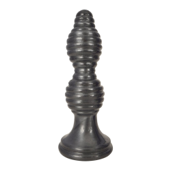 The Queen Ribbed Anal Plug