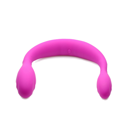 Double Thump 7x Rechargeable Silicone Double Dildo