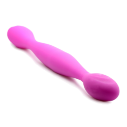 Double Thump 7x Rechargeable Silicone Double Dildo