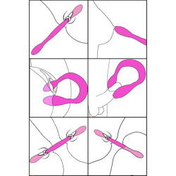 Double Thump 7x Rechargeable Silicone Double Dildo