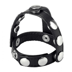 Strict Leather Snap-On Cock & Ball Harness