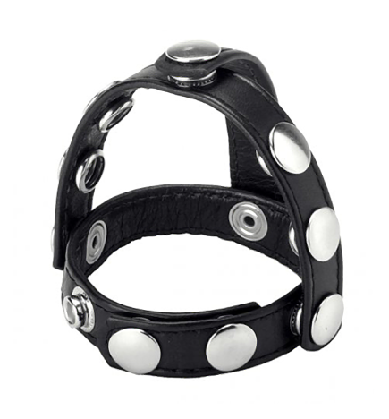 Strict Leather Snap-On Cock & Ball Harness