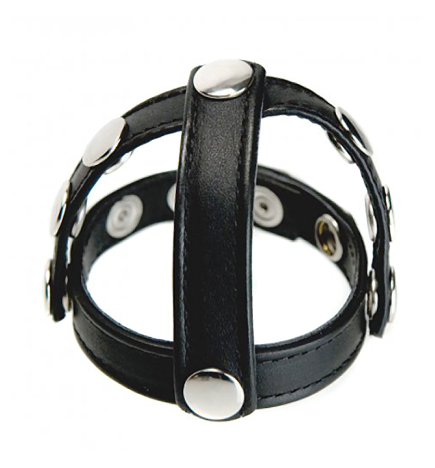 Strict Leather Snap-On Cock & Ball Harness