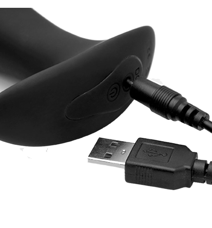 Silicone Prostate Vibrator with Remote Control