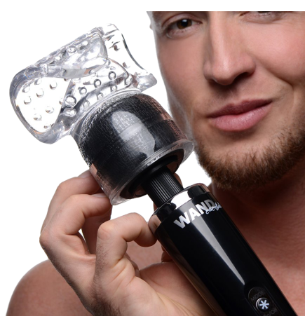 Vibra-Stroke Masturbator Wand Attachement