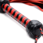 Black and Red Suede Flogger