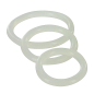 Trinity Silicone Cock Rings Black