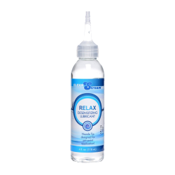 Relax Desensitizing Lubricant With Nozzle Tip - 4 & 8 oz.