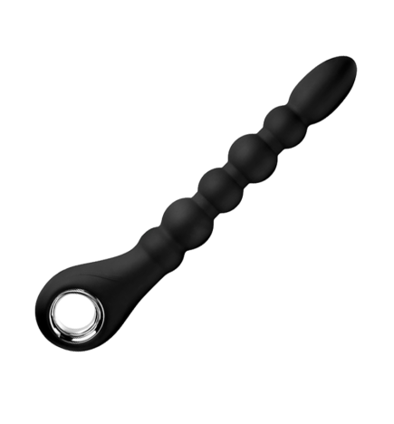 Dark Scepter 10X Vibrating Silicone Anal Beads