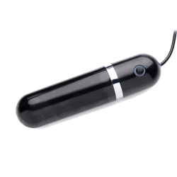 Lightning Stroke Silicone Stroker With Vibrating Bullet