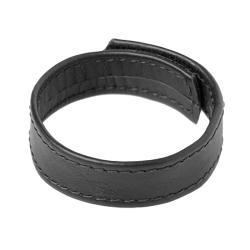 Strict Leather Cock Ring with Velcro