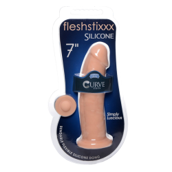 Silexpan Hypoallergenic Silicone Dildo - 7 Inch