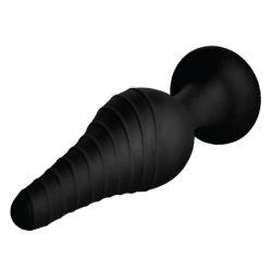 Silicone Vibrating Anal Plug With Remote Control