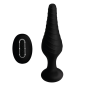 Silicone Vibrating Anal Plug With Remote Control